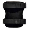 Proflex 335 Slip-Resistant Rubber Cap Knee Pads, Buckle Closure, One Size Fits Most, Black Cap, Pair