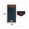 Proflex 390 Xl Foam Kneeling Pad, 1", X-Large, Black