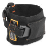Squids 3116 Pull-On Wrist Lanyard With Buckle, 3 Lb Max Working Capacity, 7.5" Long, Black