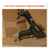 Squids 3132 Barcode Scanner Lanyard Harness, Small: 13" Arm Strap, 32" Lanyard Strap, Hi-Vis Lime