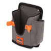 Squids 5543 Handheld Barcode Scanner Mount Holder With Fastener Straps, 2 Compartments, 3.5 x 1.5 x 6.3, Gray