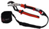 Squids 3707 Web Tool Tether Attachment w/ Non-Conductive D-Ring Tool Tails, 2 Lb Max Working Capacity, 3.5", Orange, 6/Pack