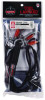 Squids 3714 Elastic Tool Tail Lanyard w/Carabiner And Cinch Loop, 10 Lb Max Working Capacity, 15" Long, Black, 3/Pack