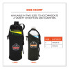 Squids 3775 Can + Bottle Holder Trap, Small, 3.62 x 7.25 x 2.5, Neoprene, Black