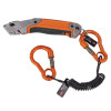 Squids 3785 Split Ring Tool Attachment, 2 Lb Max Working Capacity, 1" Dia, Silver, 10/Pack