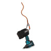 Squids 3118F(x) Tool Lanyards With Locking Aluminum Carabiners, 15 Lb Working Capacity, 38" To 48" Long, Orange/Gray
