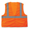Glowear 8205Z Class 2 Super Economy Mesh Vest, Polyester, Orange, Small/Medium