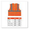 Glowear 8205Z Class 2 Super Economy Mesh Vest, Polyester, Orange, Large/X-Large