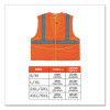 Glowear 8205Z Class 2 Super Economy Mesh Vest, Polyester, Orange, 2X-Large/3X-Large