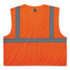 Glowear 8210Hl Class 2 Economy Mesh Hook And Loop Vest, Polyester, Small/Medium, Orange