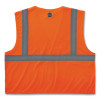 Glowear 8210Hl Class 2 Economy Mesh Hook And Loop Vest, Polyester, 4X-Large/5X-Large, Orange