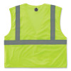Glowear 8210Hl Class 2 Economy Mesh Hook And Loop Vest, Polyester, Small/Medium, Lime