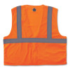 Glowear 8210Z Class 2 Economy Mesh Vest, Polyester, Orange, X-Small