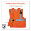 Glowear 8215Ba Class 2 Economy Breakaway Mesh Vest, Polyester, X-Small, Orange