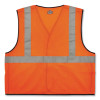 Glowear 8216Ba Class 2 Breakaway Mesh Id Holder Vest, Polyester, 4X-Large/5X-Large, Orange
