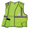 Glowear 8216Ba Class 2 Breakaway Mesh Id Holder Vest, Polyester, Small/Medium, Lime