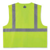 Glowear 8220Hl Class 2 Standard Mesh Hook And Loop Vest, Polyester, 4X-Large/5X-Large, Lime