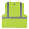 Glowear 8225Hl Class 2 Standard Solid Hook And Loop Vest, Polyester, Lime, Large/X-Large