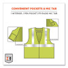 Glowear 8261Frhl Class 2 Dual Compliant Fr Hook And Loop Safety Vest, Large/X-Large, Lime