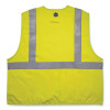 Glowear 8261Frhl Class 2 Dual Compliant Fr Hook And Loop Safety Vest, 4X-Large/5X-Large, Lime