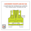 Glowear 8262Frz Class 2 Fr Surveyor Zip Vest, Tencel/Modacrylic/Para-Aramid/Kevlar, 2X-Large/3X-Large, Lime