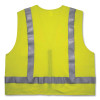 Glowear 8262Frz Class 2 Fr Surveyor Zip Vest, Tencel/Modacrylic/Para-Aramid/Kevlar, 2X-Large/3X-Large, Lime