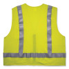 Glowear 8262Frz Class 2 Fr Surveyor Zip Vest, Tencel/Modacrylic/Para-Aramid/Kevlar, 4X-Large/5X-Large, Lime