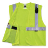Glowear 8260Frhl Class 2 Fr Safety Hook And Loop Vest, Modacrylic/Kevlar, Large/X-Large, Lime