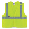 Glowear 8260Frhl Class 2 Fr Safety Hook And Loop Vest, Modacrylic/Kevlar, Large/X-Large, Lime