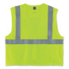 Glowear 8260Frhl Class 2 Fr Safety Hook And Loop Vest, Modacrylic/Kevlar, 2X-Large/3X-Large, Lime
