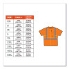 Glowear 8289 Class 2 Hi-Vis T-Shirt, Orange, Large