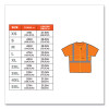 Glowear 8289 Class 2 Hi-Vis T-Shirt, Orange, 5X-Large