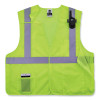 Glowear 8217Ba Class 2 Breakaway Mesh Vest, Polyester, Small/Medium, Lime