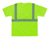 Glowear 8289-Eco Class 2 Recycled Hi-Vis T-Shirt, X-Small, Lime