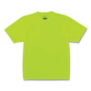 Glowear 8089 Non-Certified Hi-Vis T-Shirt, Polyester, Large, Lime