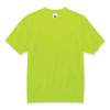 Glowear 8089 Non-Certified Hi-Vis T-Shirt, Polyester, 4X-Large, Lime