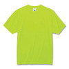 Glowear 8089 Non-Certified Hi-Vis T-Shirt, Polyester, 5X-Large, Lime