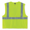 Glowear 8263Frhl Class 2 Fr Safety Economy Hook And Loop Vest, Modacrylic Mesh/Cotton, Large/X-Large, Lime