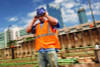 Glowear 8205Hl-Eco Class 2 Recycled Hi-Vis Vest, Mesh, Polyester, 4X-Large/5X-Large, Orange