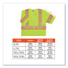 Glowear 8330Z Class 3 Two-Tone Zipper Vest, Polyester, Large/X-Large, Lime