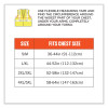 Glowear 8356Frhl Class 3 Fr Hook And Loop Safety Vest With Sleeves, Modacrylic, Large/X-Large, Lime