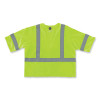 Glowear 8356Frhl Class 3 Fr Hook And Loop Safety Vest With Sleeves, Modacrylic, Large/X-Large, Lime