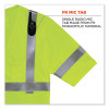 Glowear 8356Frhl Class 3 Fr Hook And Loop Safety Vest With Sleeves, Modacrylic, Large/X-Large, Lime