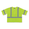 Glowear 8356Frhl Class 3 Fr Hook And Loop Safety Vest With Sleeves, Modacrylic, 4X-Large/5X-Large, Lime