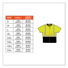Glowear 8280Bk Class 2 Performance T-Shirt With Black Bottom, 4X-Large, Lime