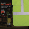 Glowear 8315Ba Class 3 Hi-Vis Breakaway Safety Vest, Polyester, 4X-Large To 5X-Large, Lime