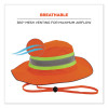Glowear 8935 Hi-Vis Ranger Sun Hat, Polyester, 2X-Large/3X-Large, Orange