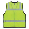 Glowear 8253Hdz Class 2 Heavy-Duty Mesh Surveyors Vest, Polyester, Large/X-Large, Lime