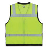 Glowear 8253Hdz Class 2 Heavy-Duty Mesh Surveyors Vest, Polyester, 4X-Large/5X-Large, Lime