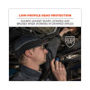 Skullerz 8950 Bump Cap, Micro Front Brim, Xxx-Small To Large (Up To 7.5), 0.01" Insert, Lime